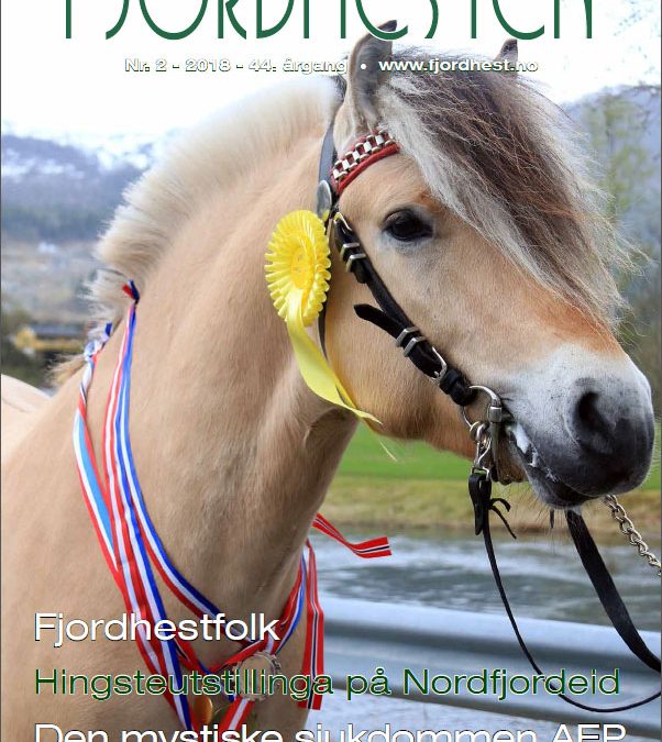 Nytt nummer av medlemsbladet «Fjordhesten»